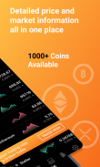 Cours du Bitcoin et Crypto Monnaies. Prix et Graph screenshot 5