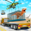Dino Animal Transporter Truck Icon