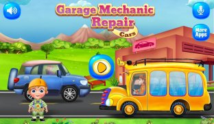 Garage Mechanic Repair Cars - Vehicles Kids Game screenshot 2