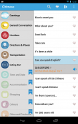 Learn Chinese Mandarin Phrases screenshot 9