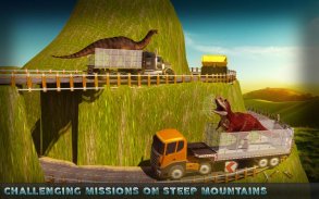 Jungle Dino Truck Transport 3D screenshot 6