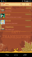 Handcent 6 ThanksGiving Skin screenshot 0