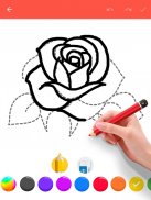 How To Draw Flowers screenshot 9