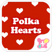 Cute Wallpaper Polka Hearts screenshot 4