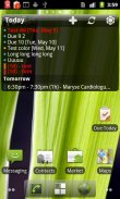 Pure Calendar widget (agenda) screenshot 1