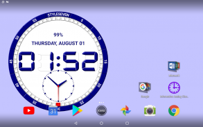Analog and Digital Clock-7 screenshot 0