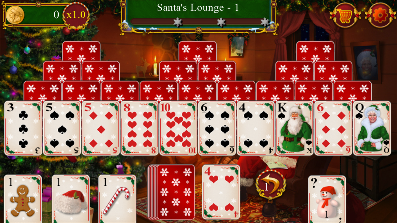 Santa's Christmas Solitaire TriPeaks - APK Download for Android  Aptoide