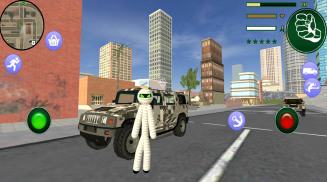 Mummy Stickman Rope Hero  Gangstar crime Simulator screenshot 1