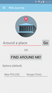 WikiJourney app screenshot 2