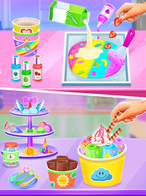 Ice Cream Maker - cooking game & snacks cookie coffee chocolate  inside::Appstore for Android