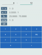 Calculateur de ratio screenshot 2