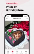 Name Photo On Birthday Cake - Birthday Photo Frame screenshot 0