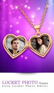 locket Photo - Frames, Love Locket Photo Editor screenshot 1