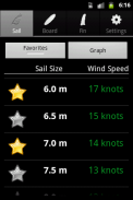 Windsurfing Calculator screenshot 1