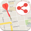 Share My Location: GPS Tracker Icon