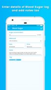 Glucose: Blood Sugar Logs screenshot 3