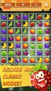 Frutas Match 3 clássico screenshot 3