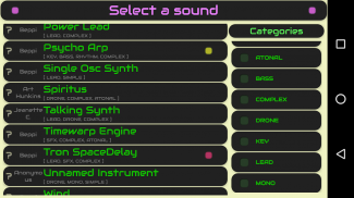 QiBrd: Freier virtueller analoger Synthesizer screenshot 3