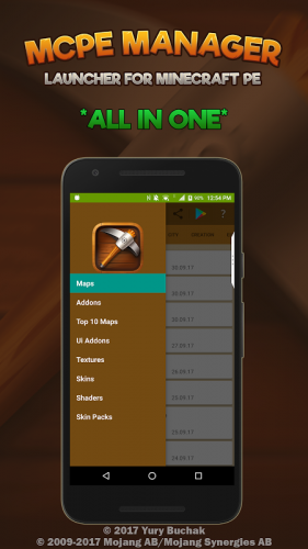 Launcher Mcpe Manager For Minecraft Pe Master 1 8 Download Android Apk Aptoide