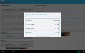 KFZ-Steuer Rechner screenshot 7