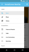 SocialCorner for ManCity screenshot 1