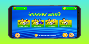 Virtual Finger Soccer screenshot 0