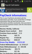 Accurate Paycheck Calculator screenshot 3