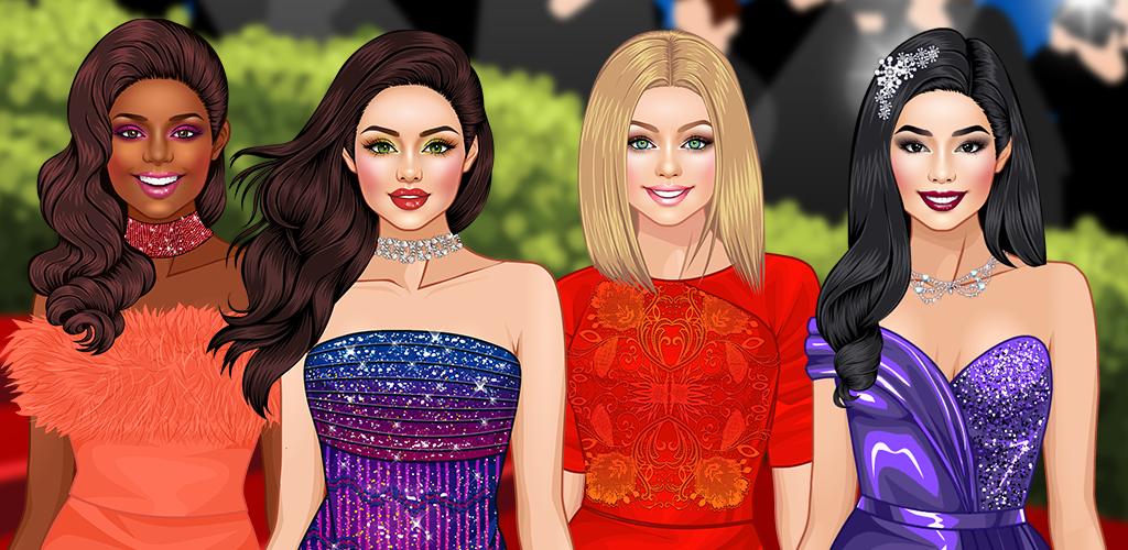 Red Carpet Dress Up Girls - Click Jogos