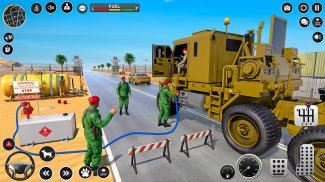 Army Vehicle:Truck Transporter screenshot 4