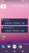 Pocket Monitor - Mining Pool Monitor screenshot 2