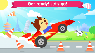 Car game for toddlers: kids cars racing games screenshot 0