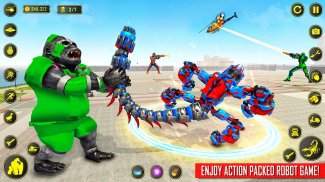 Scorpion Robot Transforming & Shooter-Spiele screenshot 6