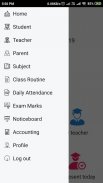 Education management system with admin panel screenshot 0