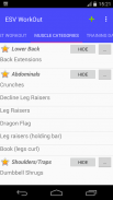 ESV Workout Organizer Lite screenshot 8