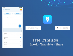 All Language translator : Translate Speech & Text screenshot 2