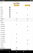 20 Rounds Score Sheet screenshot 2