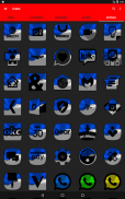 Half Light Blue Icon Pack Free screenshot 0