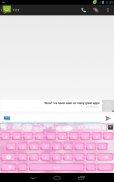 Pink Angel Keyboard screenshot 3