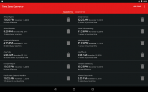 Time Zone Converter - World Ti screenshot 5