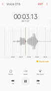 Samsung Voice Recorder screenshot 2