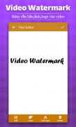 watermark video - thêm văn bản screenshot 3