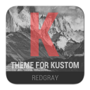 RedGray for Kustom Icon