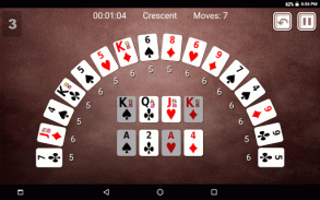 Crescent Solitaire screenshot 2