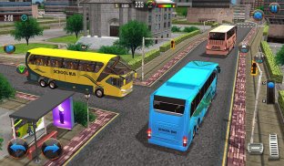Offroad-Schulbusfahrer-Spiel screenshot 16