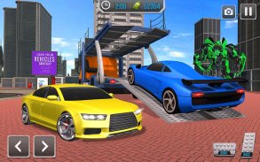 Robot Car Transporter Truck screenshot 17