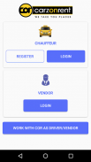 COR- Chauffeur and Vendor App screenshot 0