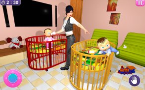 Real Twins Baby Simulator 3D screenshot 0