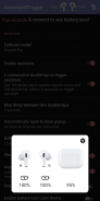 Assistant Trigger (Airpods battery & more) screenshot 2