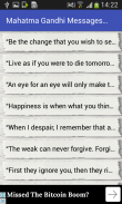 Mahatma Gandhi Best Messages screenshot 1