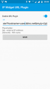 IP Widget URL Plugin screenshot 1